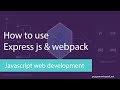 Webpack Dev Server With Expressjs