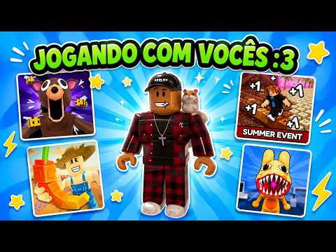 🔴AO VIVO! - ROBLOX COM INSCRITOS! - VEM PVP COMIGO!!🔴