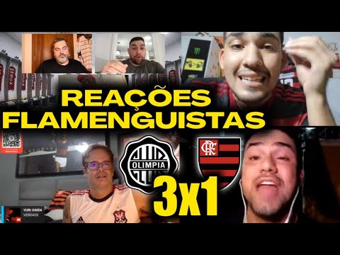 REAÇÕES DOS FLAMENGUISTAS PÓS ELIMINAÇÃO - OLÍMPIA 3X1 FLAMENGO [LIBERTADORES 2023]