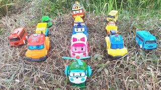 Mainan Robocar Poli dan Mainan mobil Bus Tayo