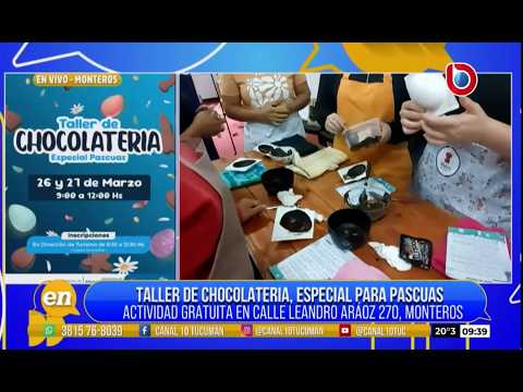 Pascua con producción local: crecen los talleres de chocolate en Monteros