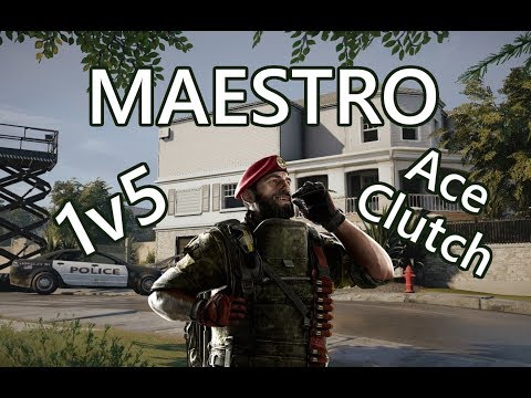 Maestro 1v5 Ace Clutch