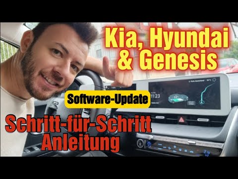 Kia, Hyundai, Genesis Software 2024- und Navigation Update Anleitung (z.B. Ioniq, EV6, Niro, uvm.)