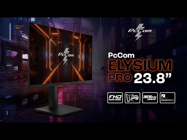 PcCom Elysium Pro GO2480F-S3 23,8" IPS FHD 165Hz Sincronizzazione libera video