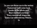 Bring Me The Horizon Throne Lyrics