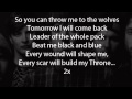 Bring Me The Horizon - Throne (Lyrics) 