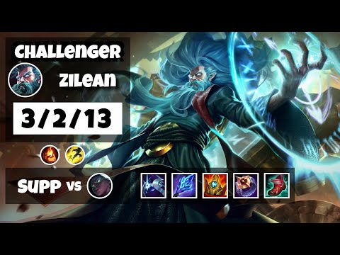 Zilean 11.8 Gameplay Challenger Replay S11 Support (3/2/13) - NA