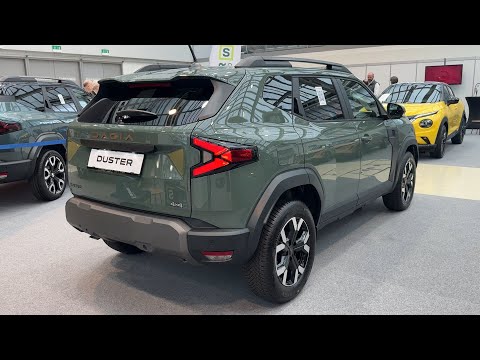 DACIA DUSTER Extreme 2025 - walkaround, specs & PRICE (Kaki Green, 4x4)