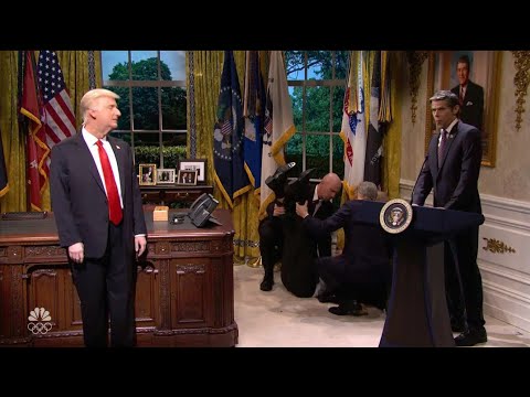 SNL Roasts Trump’s Oval Office Freeze! 😂