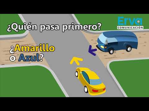 Maniobras y Prioridades: Cruce de calle de tierra