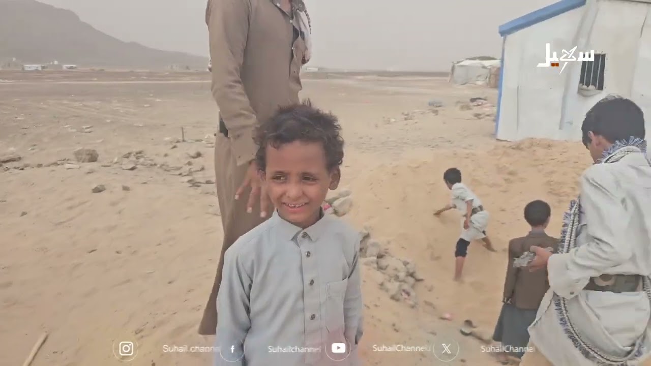 كاميرا سهيل توثق آثار القصف الحوثي على مخيمات النازحين في مأرب