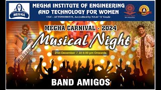 Musical Night | Megha Carnival 2K24 | Megha Engineering College | MIETW | Day-3