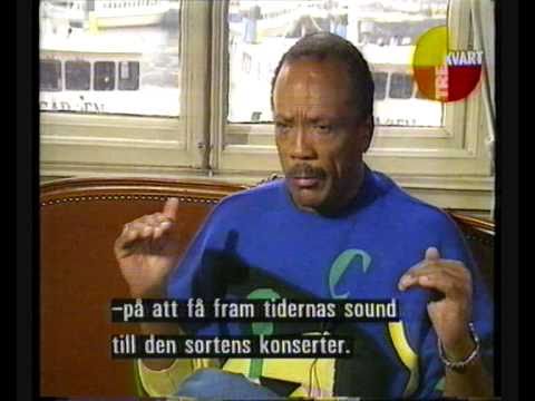 Quincy Jones in Sweden 1990 (SVT)