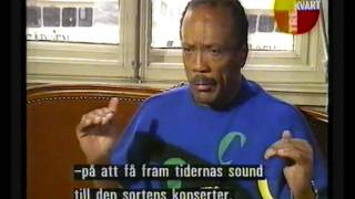 Quincy Jones in Sweden 1990 (SVT)