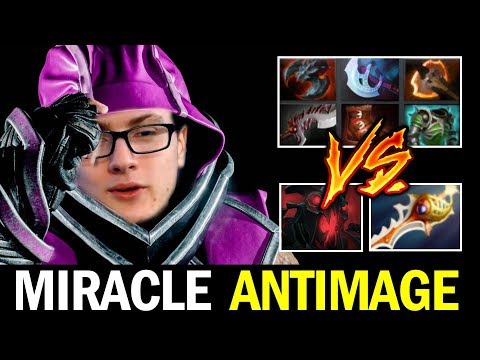 can MIRACLE Antimage deal with 27min FAST DIVINE RAPIER Shadow Fiend? Dota 2
