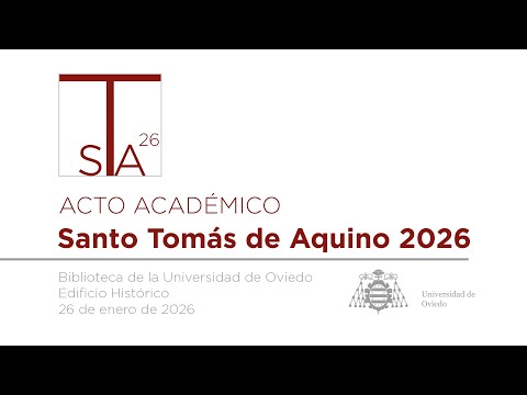 Acto Académico Santo Tomás de Aquino2026
