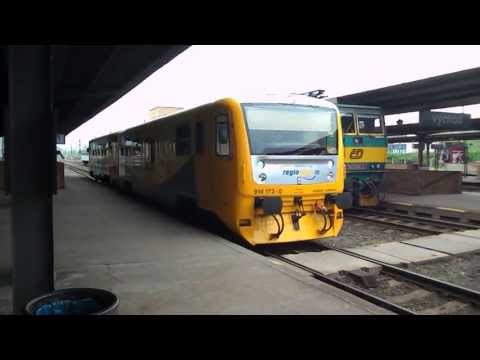 Odjezd vlaku Os 6787 (ČD 814.173) - Most, 4. 5. 2013