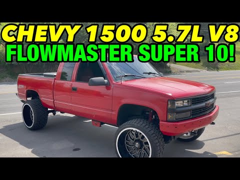 1997 Chevy 1500 5.7L V8 True Dual Exhaust w/ FLOWMASTER SUPER 10!