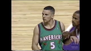 Jason Kidd  - Rookie Game highlights 1995