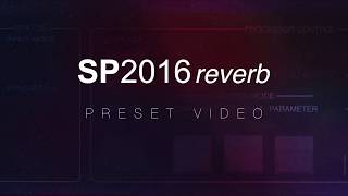 Video thumbnail for Eventide SP2016 Reverb Plug-In Presets Demo by Eventide Audio