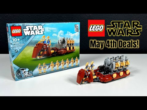 Schade, dass es eine 160€ Gratisbeigabe ist: Guide LEGO Star Wars May 4th Aktionen! ????️
