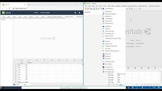 Comparison Minitab 2021 Webapp and Desktop | DataTools