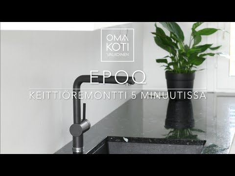 EPOQ TIMELAPSE keittioremontti - kitchen renovation  |  OMA KOTI VALKOINEN