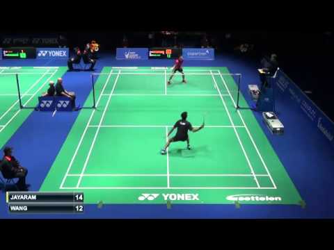 R16   2015 Swiss Open Badminton   Ajay Jayaram vs Tzu Wei Wang