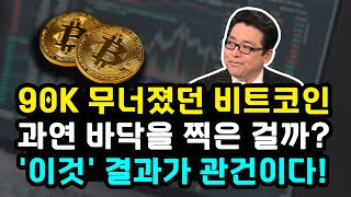  비트코인 90K 하회했다가 반등한 상황 과연 바닥 시그널은 나왔을까? 이번 주 '이 지표'를 주목해야 한다 이더리움 솔라나 리플 XRP