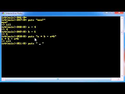 Ruby Programming Tutorial 22 Interpolation Youtube