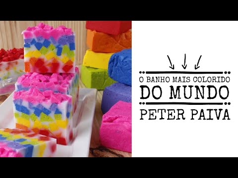 The most colorful bath in the world - Peter Paiva