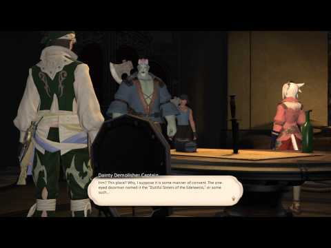 FFXIV - Level 5 Rogue Quest - Dainty Demolishers Ending