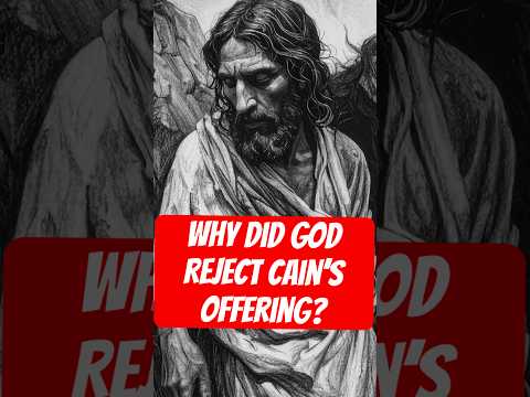 Why did God reject Cain’s offering? #biblestudy #faith #god #genesis #christian #cain #abel #bible