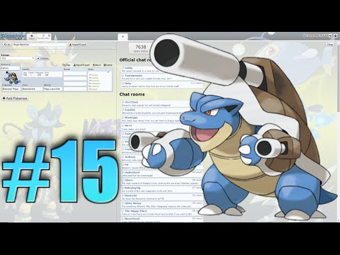 Pokemon Showdown Team Building Mega Blastoise #15: Pure Typing Only!