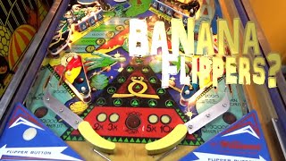 Williams' Weird BANANA FLIPPER Idea They Tried on Time Warp, Disco Fever - Pinball Machine Repair