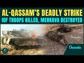 VIDEO Al Qassam Brigade Ambushes Kills Israeli Soldiers In Jenin IDF S Merkava Tank Destroyed