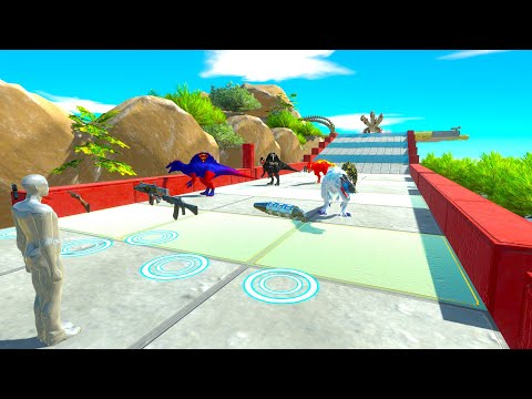 FPS AVATAR TRAP CLIMB DEATH RUN vs ALL UNITS - Animal Revolt Battle Simulator ARBS