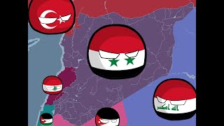 History of siria (2011-2020) Countryballs