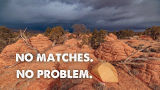 Desert Survival: How to Start a Fire without a Lighter or Matches