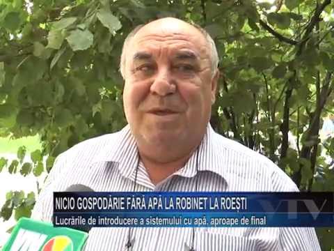 Nicio gospodarie fara apa la robinet la Roesti