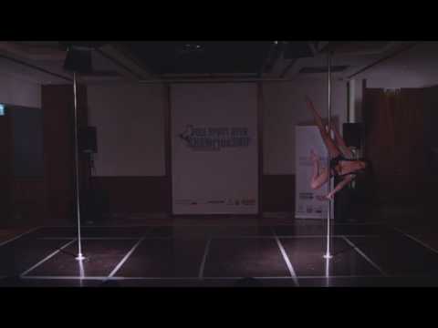 POLE SPORT OPEN CHAMPIONSHIP 2015 - Tamara Markovic 2nd place, female intermediate category