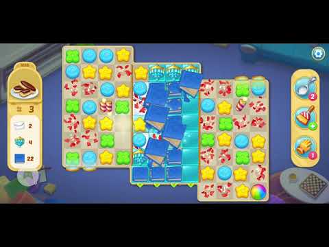 행복의저택/Matchington mansion Level 1666 Worst Win Boosters(Coin*2,Spoon*2,)/Puzzle/Matchington/mansion