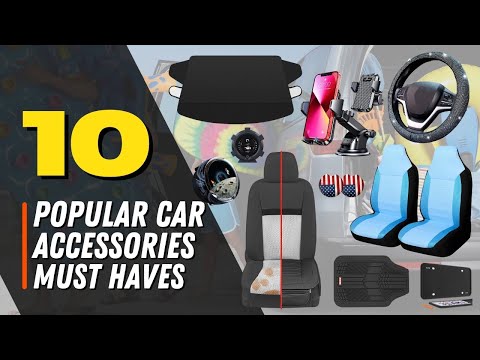 Top 10 Most Popular Car Accessories in 2021 👍  Amazon Car Must Haves ✅