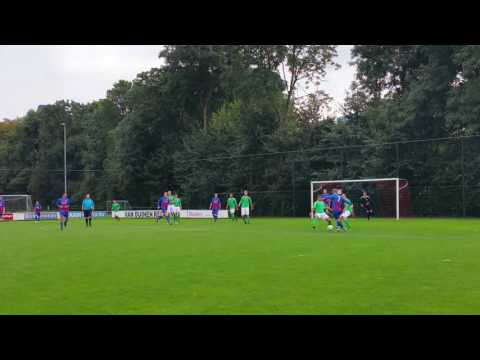 De 1 - 0 voor WVW1 Weurt tegen SPC1 Puiflijk.