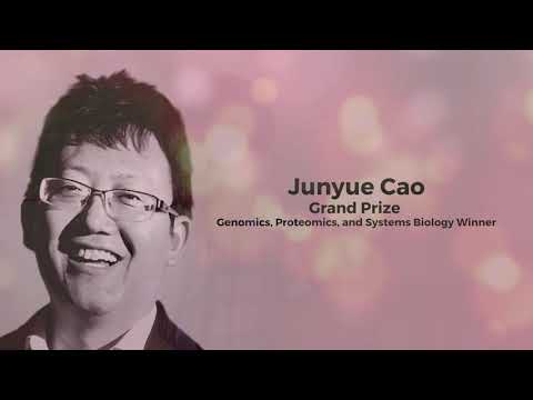 Junyue Cao, Grand Prize winner: Genomics&Proteomics, Science & SciLifeLab Prize for Young Scientists