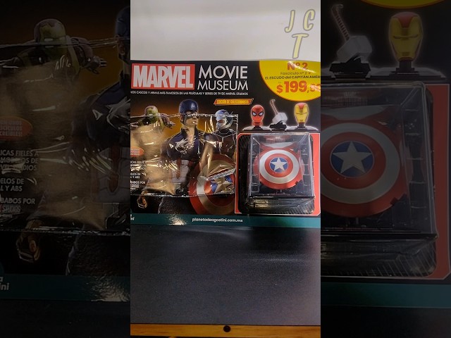 Vídeo relacionado con Eaglemoss Réplica Escudo Capitán América 17Cm, MARUK003