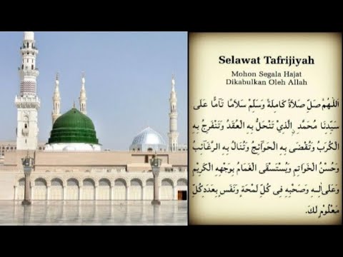 SELAWAT TAFRIJIYAH | VERSI PEREMPUAN | TIKTOK | SELAWAT VIRAL | SELAWAT NARIYAH