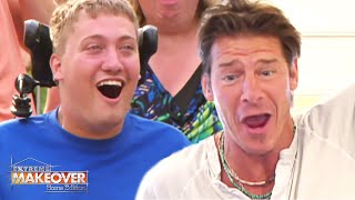 Ex-athlete Brian Keefer AMAZED by His NEW HOME! | Extreme Makeover: Home Edition | Season 9
