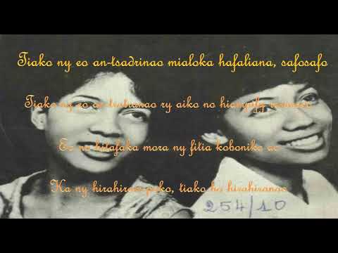 Ny hirahiram-poko (Vola sy Noro)-karaoké