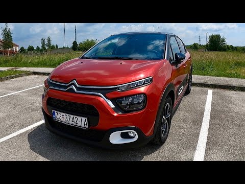 NEW CITROEN C3 Shine 2021 - POV test drive & REVIEW (PureTech 110 HP)